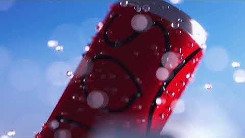 SODA CAN 3D commercial/product rendering