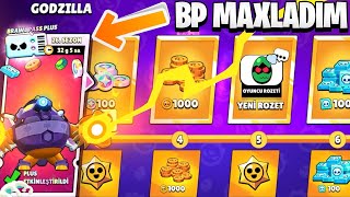 SEZON 26 Godzilla ÖDÜLLERİNİ TOPLADIM  Brawl Stars Brawl Pass