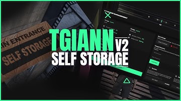 Fivem TGIANN Self Storage V2 (Rent&Upgrade Feature)