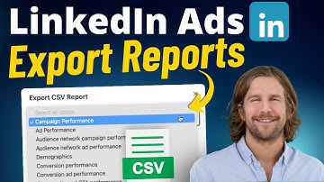 How to export reports from LinkedIn Ads (Download CSV reports)
