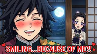 What if Shinobu Caught Giyu Smiling Because of Her?