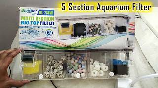 Bluepet BL 774W Multi Section Bio Top Filter Unboxing & Review