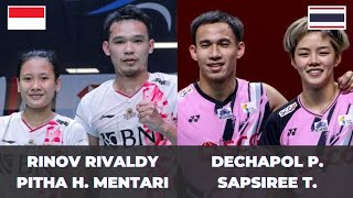 LUAR BIASA! RInov/Pitha (INA) vs Dechapol/Sapsiree (THA) | Badminton Highlight