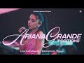 Ariana Grande - positions (Live Instrumental   BGV) [vevo - karaoke video]