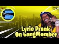 King Von- “Armed And Dangerous” | Lyric Prank On GangMember 🔴 **HIS GANG PULLED UP**