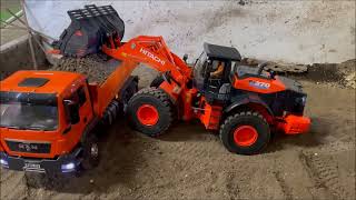 RC MACHINE TRUCK CONSTRUCTION 2023 HITACHI ZW370 NEW