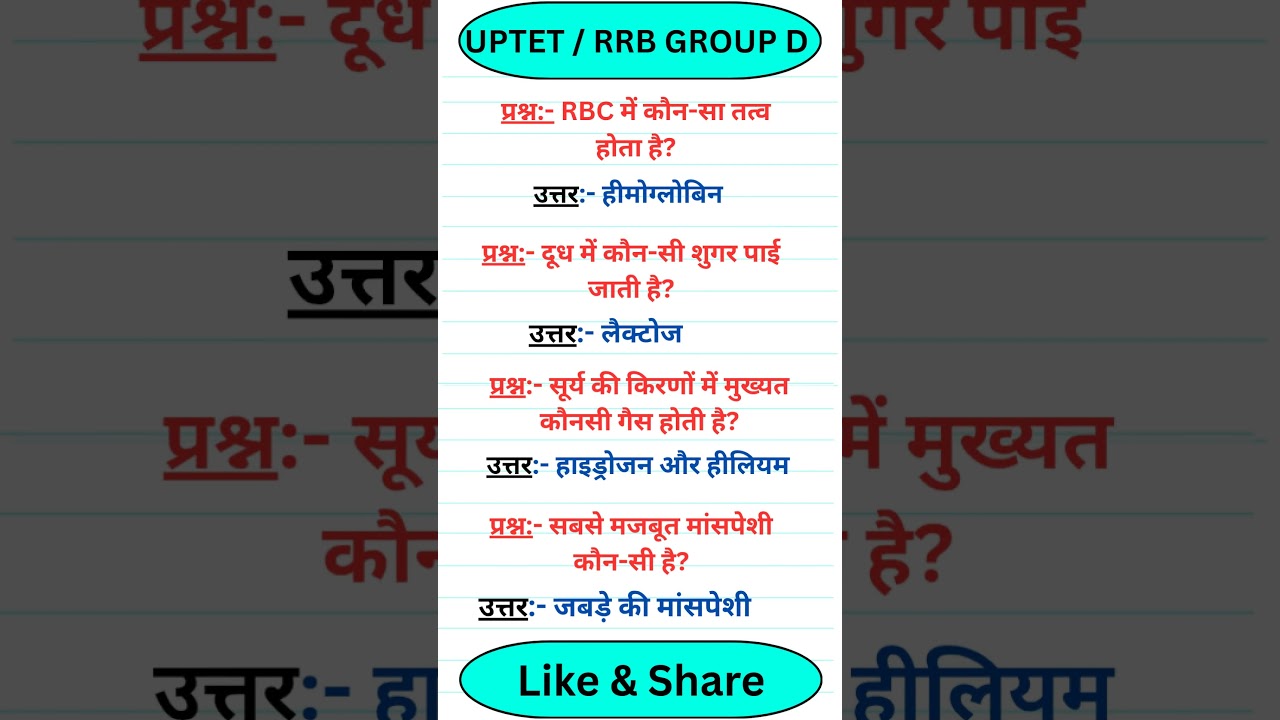 UPTET/Group D - Special Part-42 