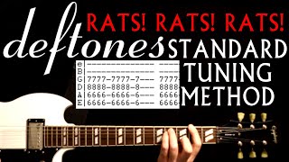 Deftones Rats Rats Rats Guitar Lesson / Guitar Tabs / Guitar Tutorial / Guitar Chords / Guitar Cover