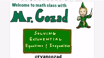 Solving Exponential Equations & Inequalities