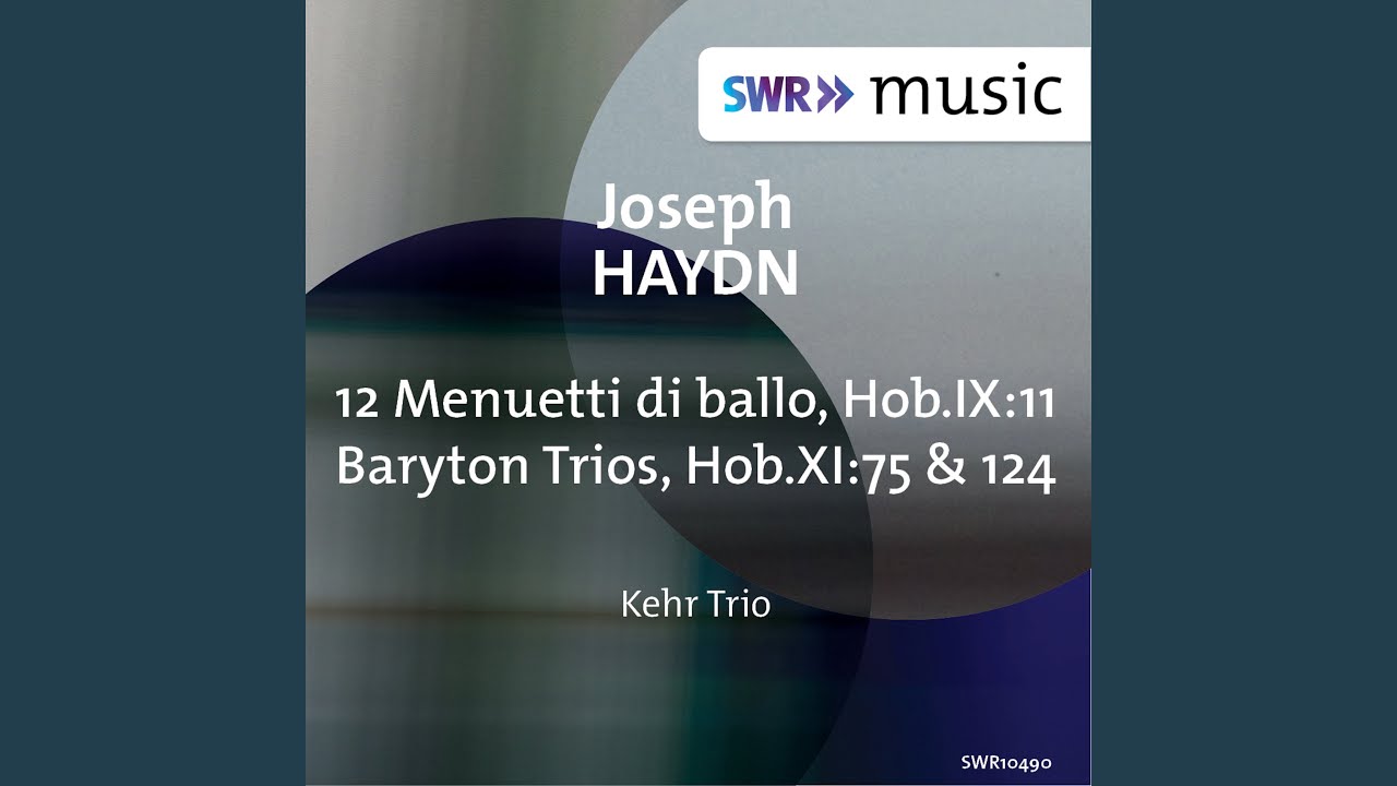 12 Menuetti di ballo, Hob. IX:11 "Redout": No. 9, —