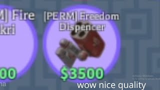 freedom dispenser