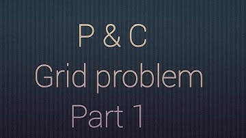 IIT JEE MATHS | Permutation & Combination | Grid problem Part 1 | JEEMATHS GYAN | MANOJ SIR