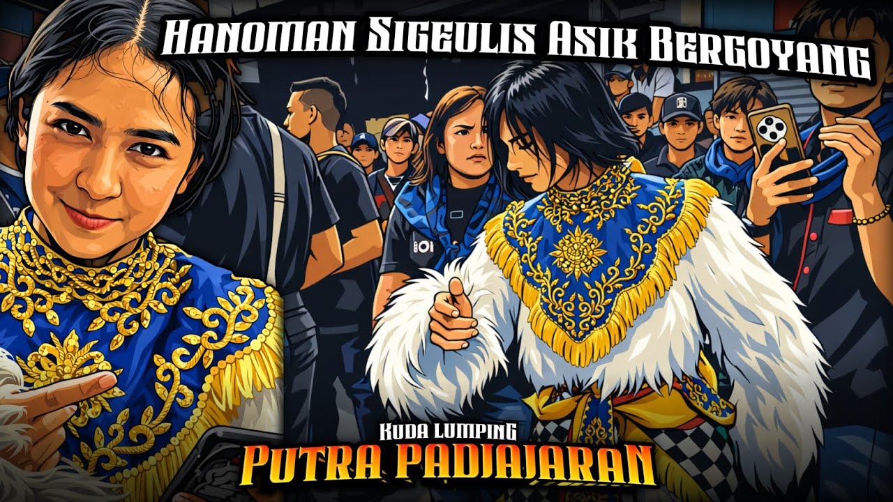 Hanoman sigeulia asik bergoyang🔥kuda lumping Putra Pajajaran💥BALADNA MANG IPIN