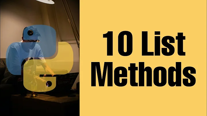 10 Python List Methods Explained !