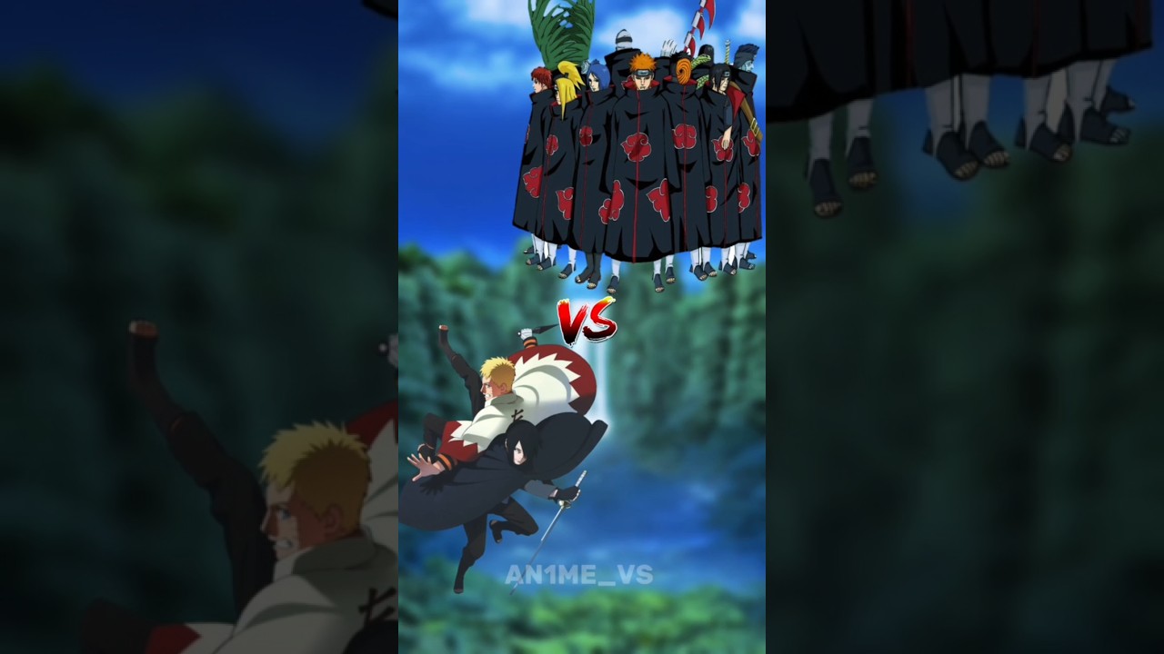 SASUNARU VS AKATSUKI 