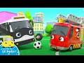 Buster & Daddy Fly A Kite - Stuck In the Mud | Best Baby Songs | Kids Cartoon | Go Buster