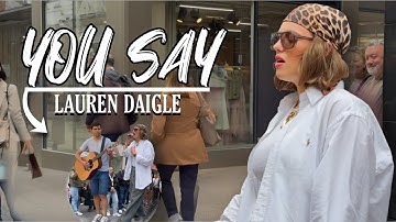 This song hit harder than I expected… 🥺💔 | You Say - Lauren Daigle Allie Sherlock Cover