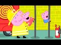 Peppa Pig Full Episodes | Peppa Pig's Fire Engine Practice with Mummy Pig
