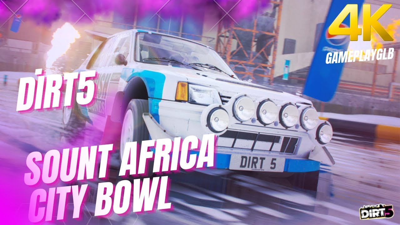 Dirt5 Gameplay | Arcade Mode | Sount Africa - City Bowl 4K