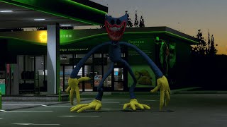 I Spotted Huggy Wuggy NIGHTMARE at a Gas Station | Garry's Mod