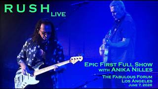 Rush w/Anika - 2112 Parts I, II, VII Live @ The Fabulous Forum, L.A., 6/7/26