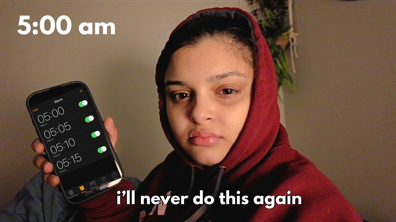 i woke up at 5am…is it worth it?