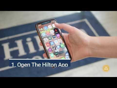 Touchless Check-In at Hilton Norfolk THE MAIN