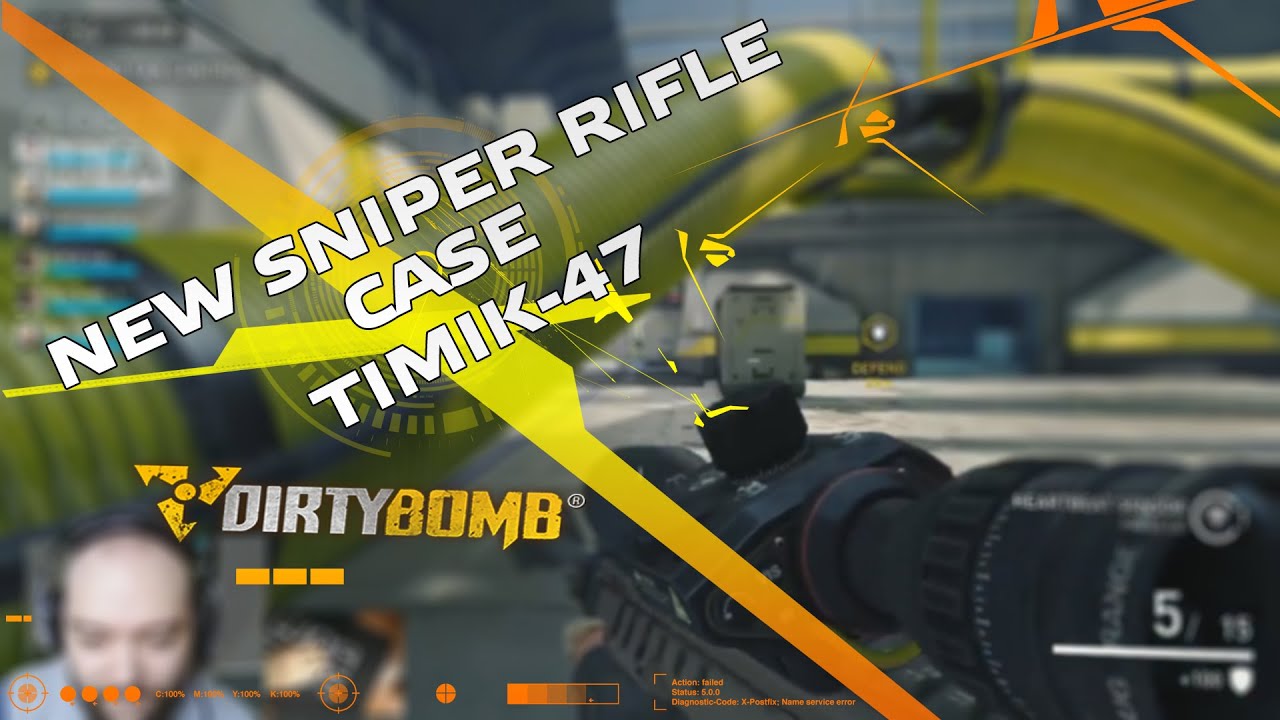 Dirty Bomb CBT [EU] NEW SNIPER RIFLE / CASE / TIMIK-47