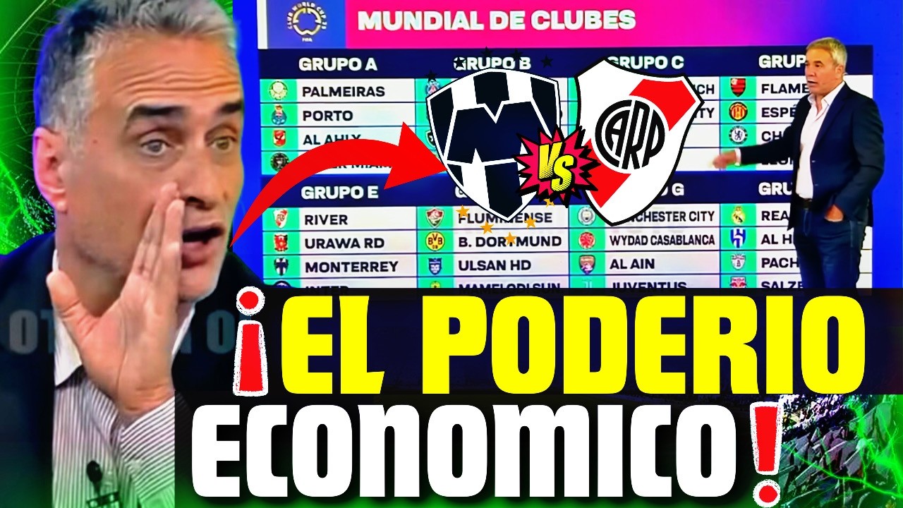 ARGENTINOS DISCUTEN el MONTERREY VS RIVER PLATE en el MUNDIAL DE CLUBES ...