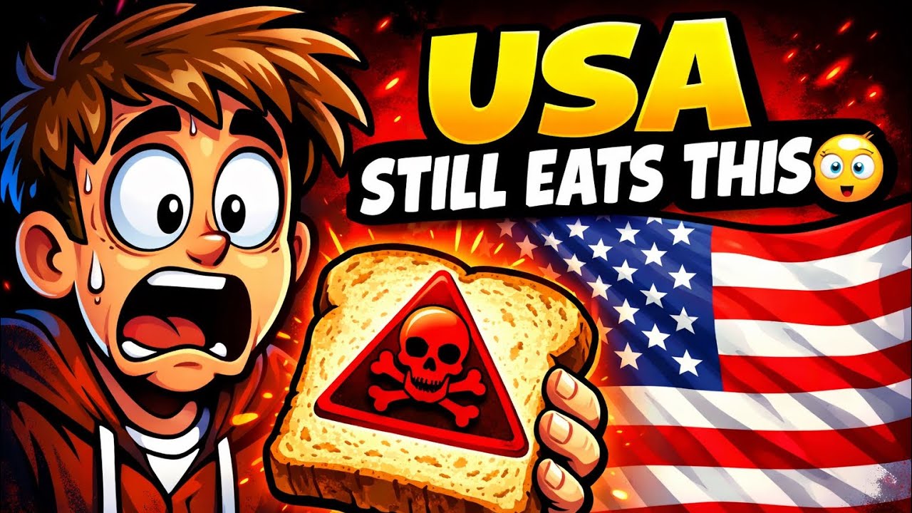 This Is the Chemical Europe Banned — And Why It’s Still in American Bread 😳