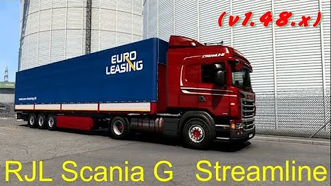 RJL Scania G, R, R 4-series & Streamline  для Euro Truck Simulator 2 (v1.48.x)