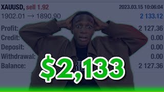 How I made $2,133 in 1 hour trading Gold (XAU/USD)  SECRET GENIUS FOREX TRADING STRATEGY
