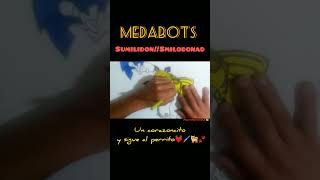MEDABOTS // Sumilidon en 30segundos. #fastestdrawing #dibujoamano #medabots #suscribetecrak
