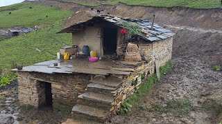Inside a Traditional Stone House in the Himalayas | Hard Life in a Remote Mountain Village | part 2