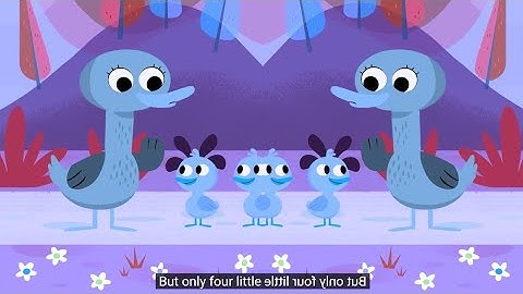 Mother Duck said QuackQuack Four Little Ducks came Back | Sponsored By: Gamavision Csupo Effects 