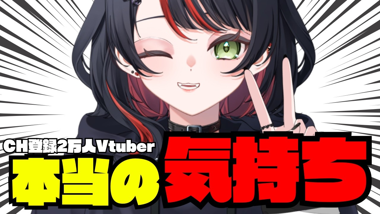 【活動歴1年Vtuber】配信に対して。