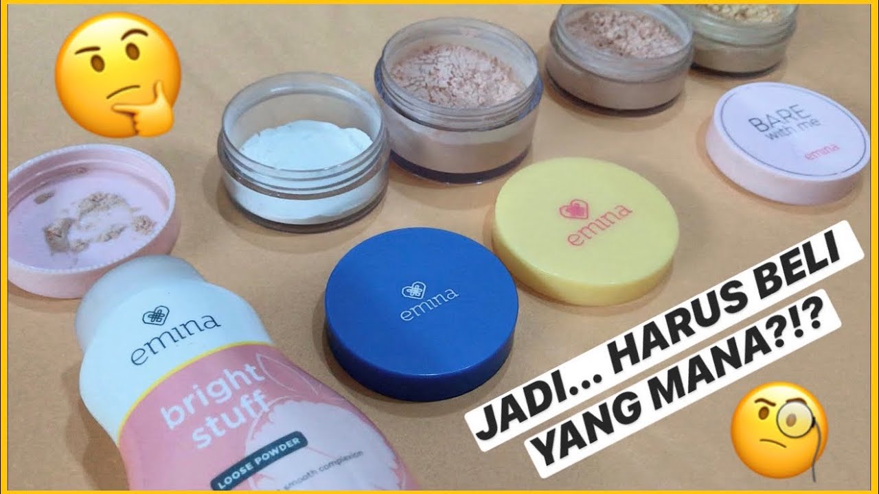 COBAIN SEMUA EMINA LOOSE POWDER | Bagusan Yang Mana? | DienDiana