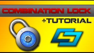 Minecraft Combination Lock Tutorial - Super Easy, Few Resources