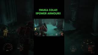 !!NUKA COLA!!!!POWER ARMOUR!! #bethesda #fallout #fallout4 #nukacola #nukaworld #shorts #fyp