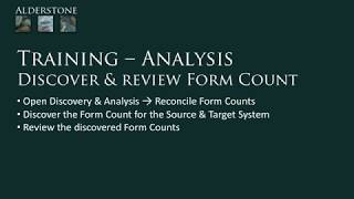 Full Analysis -  Discover & Review Form Counts Update
