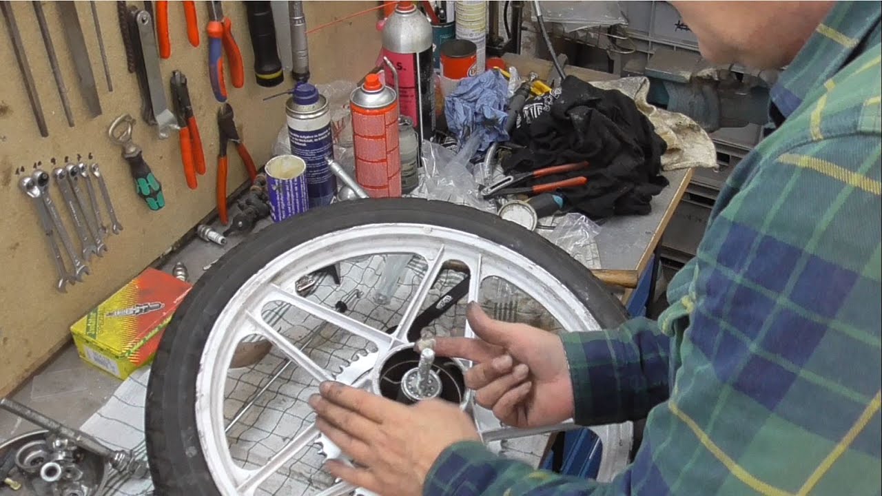 Sachs Prima 4 Teil 6: Neue Radlager