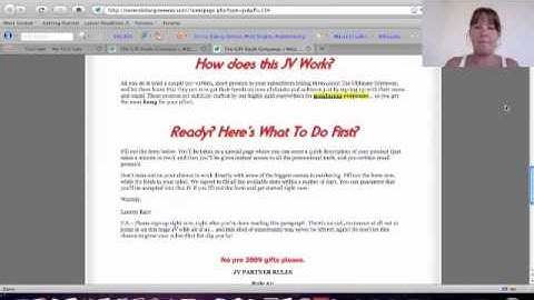 How to Build a Massive List Using JV Giveaways! - Step 1