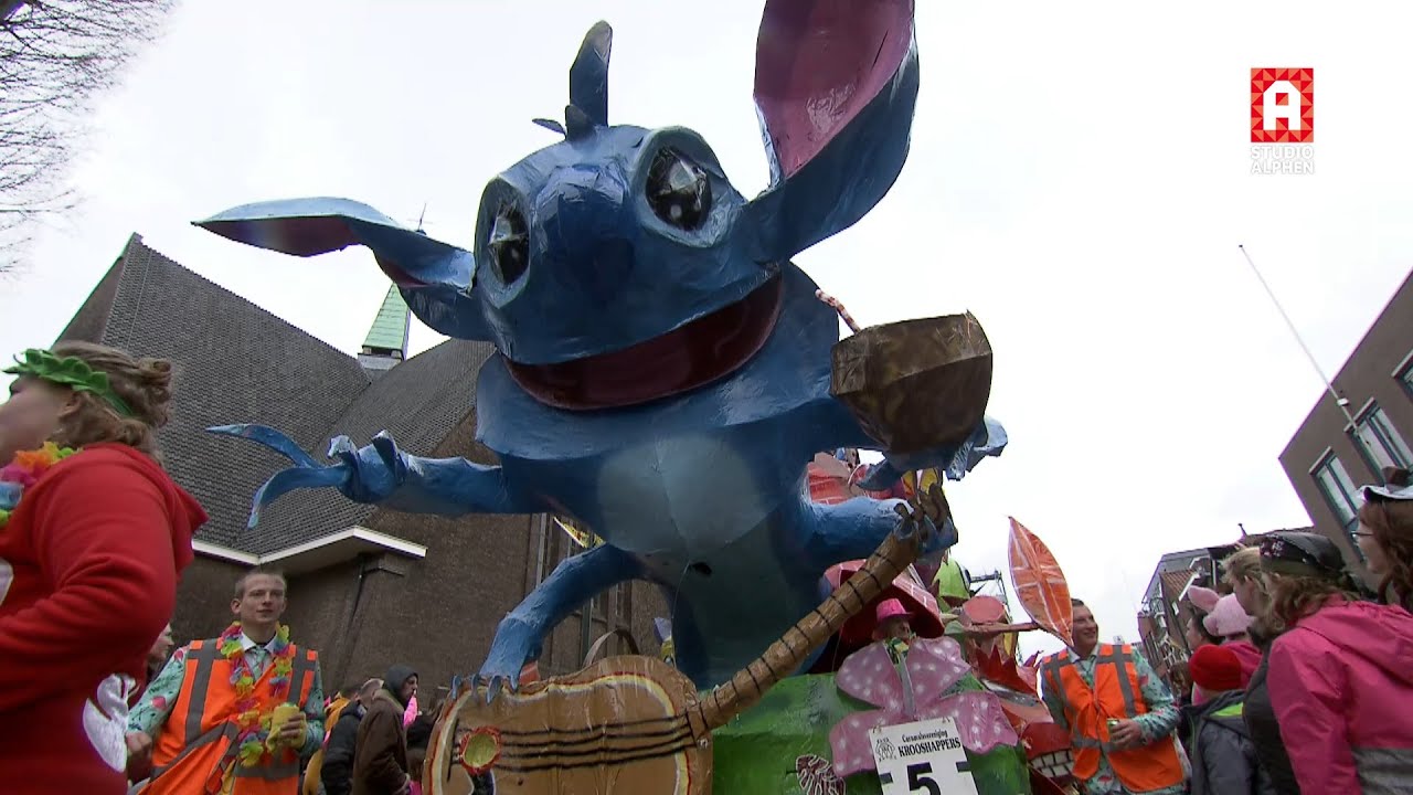 Carnavalsoptocht in Boskoop 2020