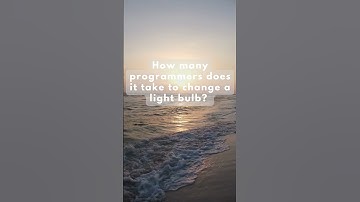 How many programmers does it take to change a light bulb? #shorts