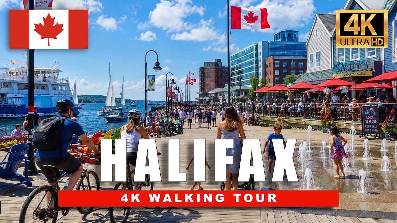加拿大 | Halifax | 滨水漫步 4K