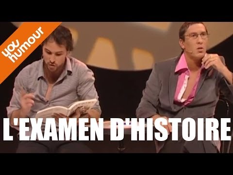 LES CUISSARDS, L'examen d'histoire