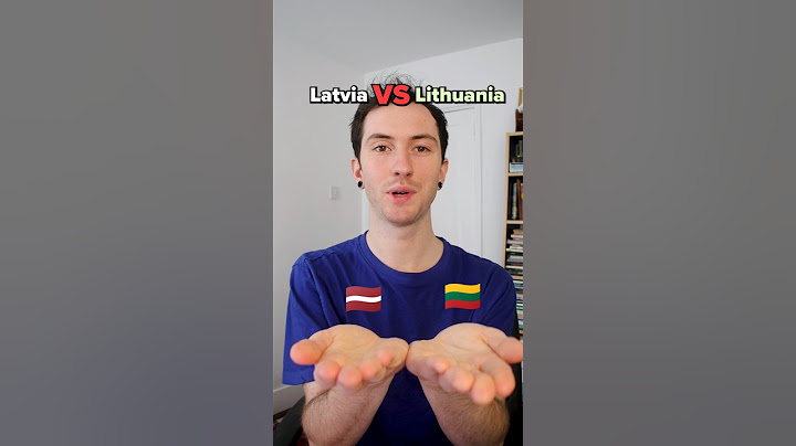Latvia 🇱🇻 VS Lithuania 🇱🇹