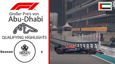 Überraschung auf der Pole? | Qualifying Season 1 | Großer Preis von Abu-Dhabi | GRR
