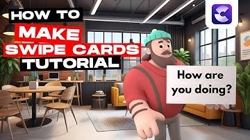 CreateStudio - 3D Character - Swipe Cards Tutorial