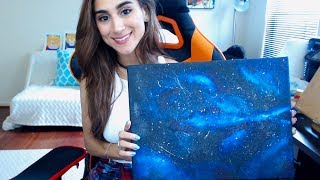 Galaxy Painting Speed Art! DAY 6
